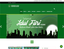 Tablet Screenshot of kemenagmajene.com